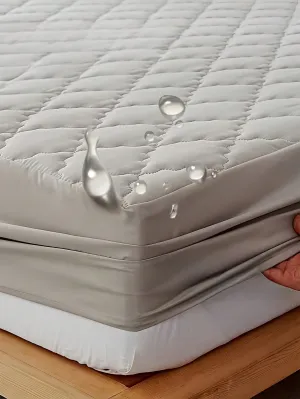 1pc Waterproof Mattress Protector For Baby Crib, Breathable & Machine Washable Bed Sheet Cover