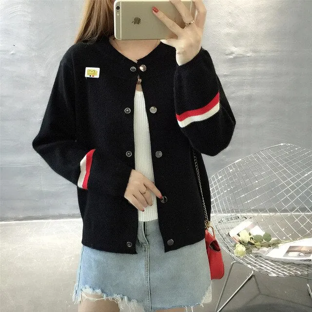 2018 New winter knitted coat