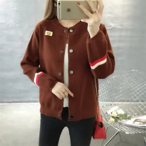 2018 New winter knitted coat
