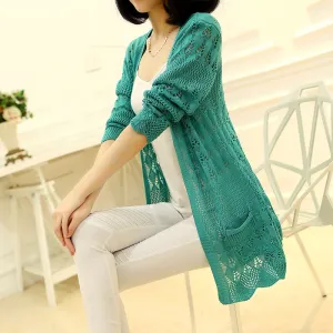 2019 Fashion Knitted Cardigan Loose