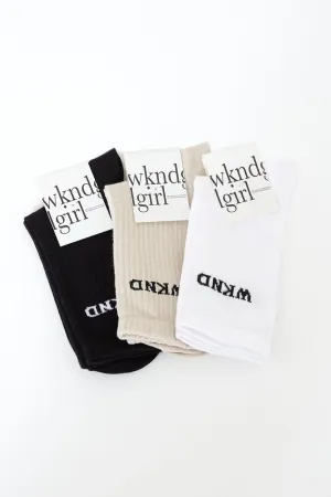 3 PACK SOCKS