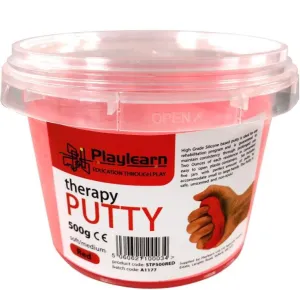 500g Therapy Putty : Red  Medium