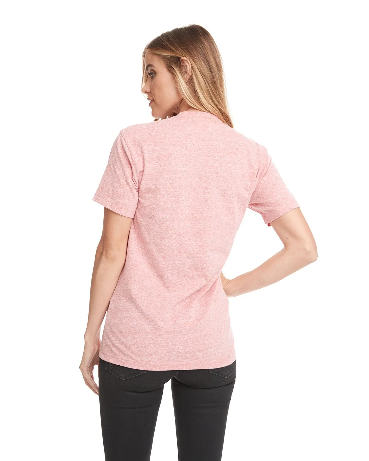 6407-Next Level Apparel-SNOW HEATHER RED