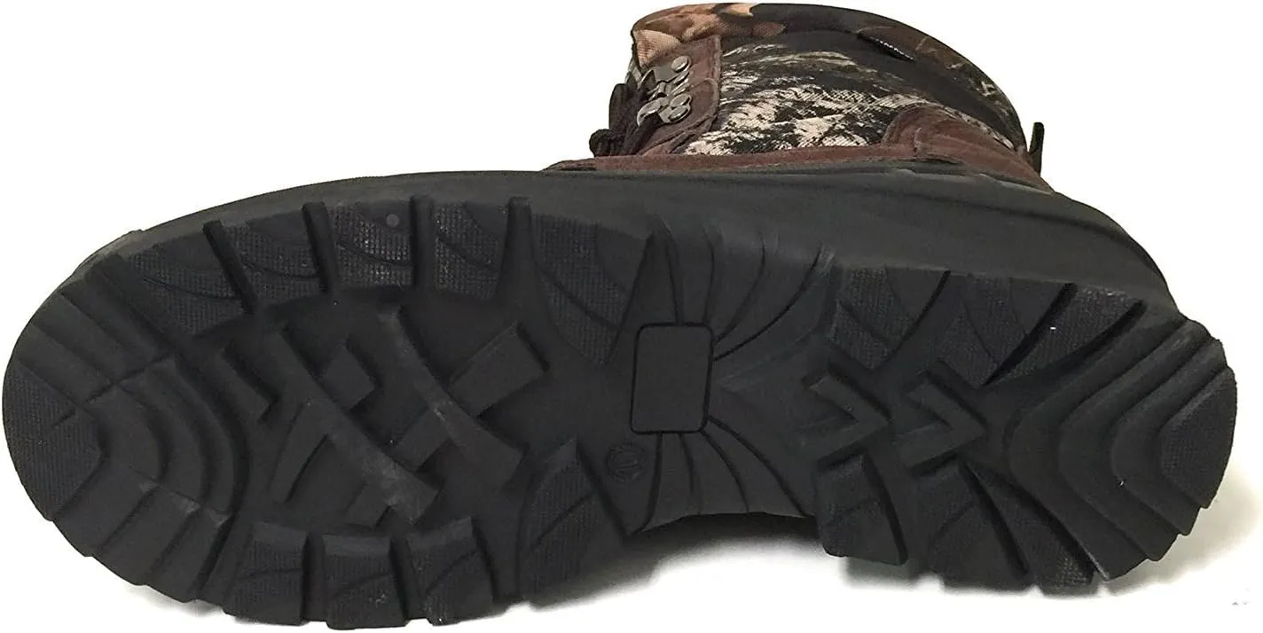 A10SB Men's Winter Boots Cold Weather 10" Waterproof Leather & Nylon Thermolite Insulated Snow Hunting Hiking Shoes