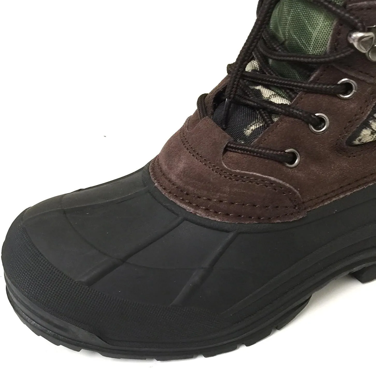 A10SB Men's Winter Boots Cold Weather 10" Waterproof Leather & Nylon Thermolite Insulated Snow Hunting Hiking Shoes