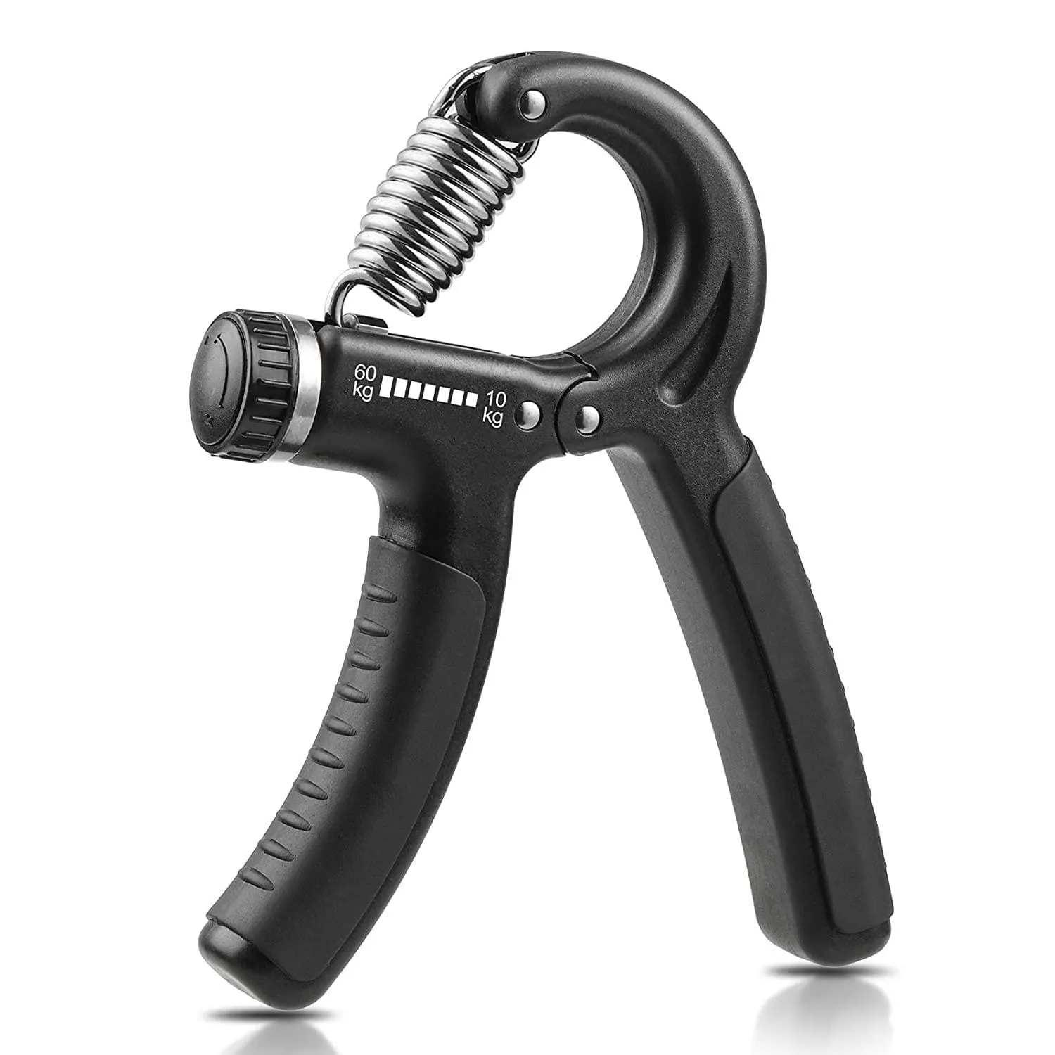 Adjustable Hand Gripper | 10 Kg To 40 Kg | Black