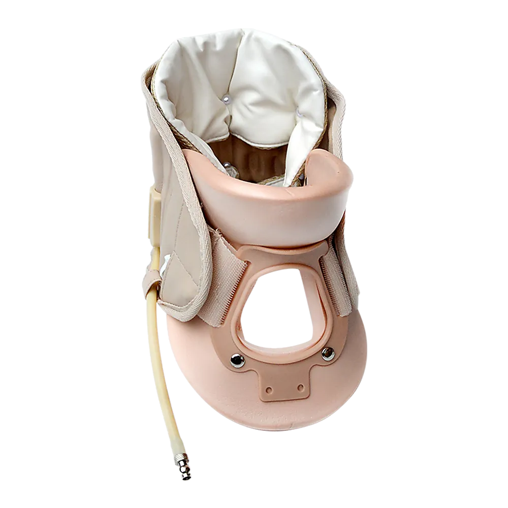 Adjustable Neck Traction Air Decompression Brace with Pump