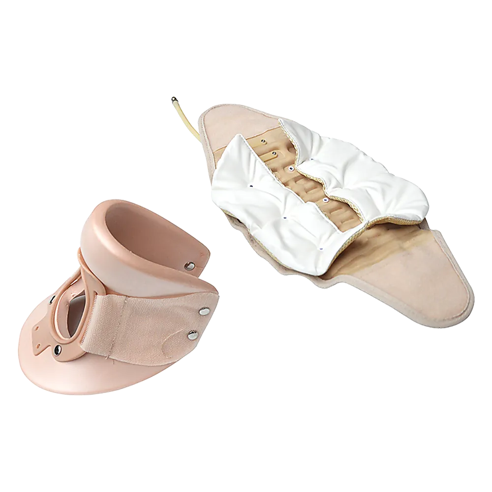 Adjustable Neck Traction Air Decompression Brace with Pump