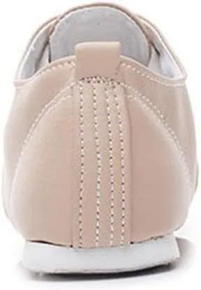 AOQUNFS Women's Jazz Dance Shoes Split Sole Practice Dance Shoes for Girls,Model TJ-JS