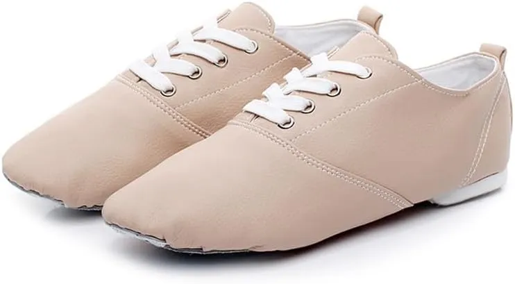 AOQUNFS Women's Jazz Dance Shoes Split Sole Practice Dance Shoes for Girls,Model TJ-JS