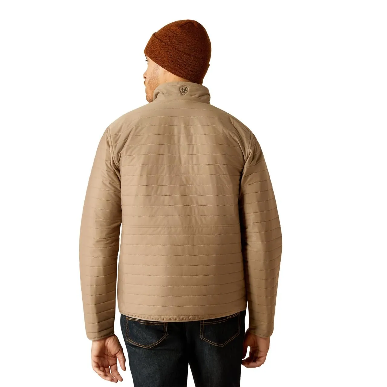 Ariat Men's Wylie Full Zip Jacket, Khaki