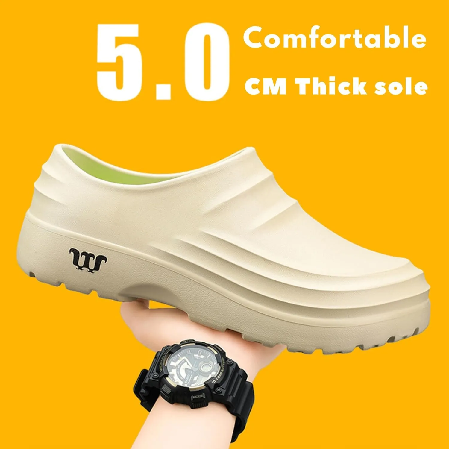 Armadillo Clogs for Men Women,Armadillo Chef Shoes Waterproof Work Shoes for NurseSafety Oil Resistant Clogs