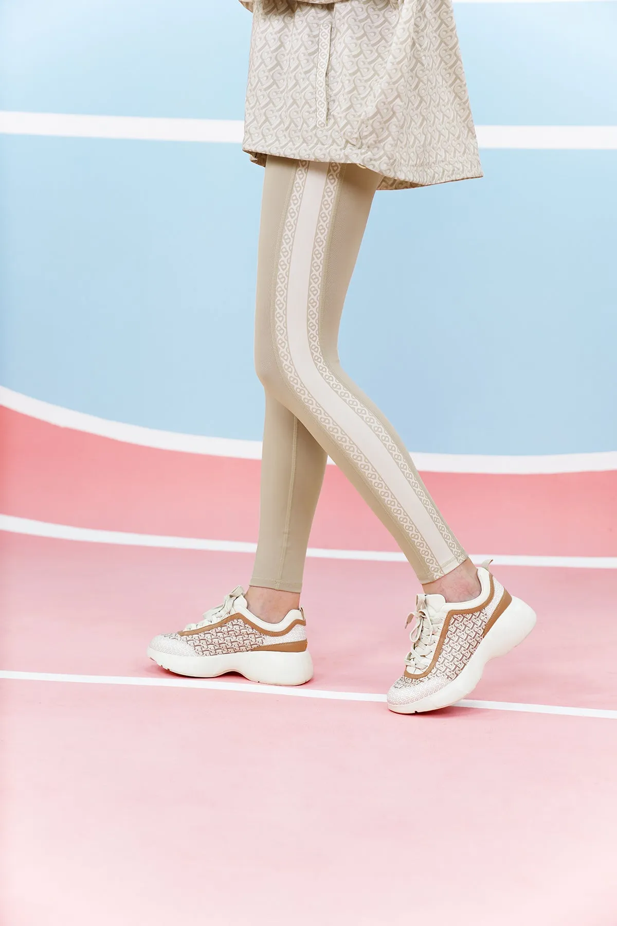 Athleisure Legging - Beige