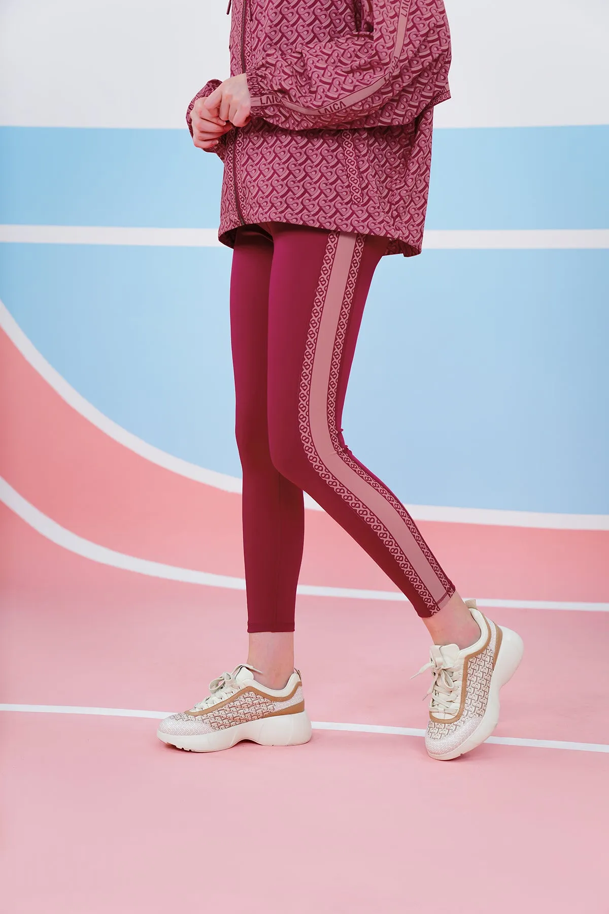 Athleisure Legging - Magenta