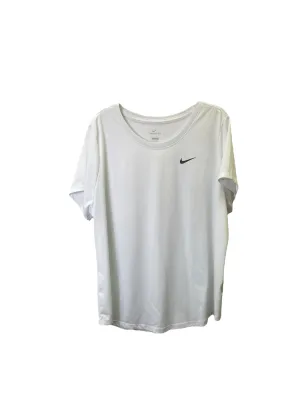 Athletic Top Short Sleeve By Nike Apparel  Size: 2x