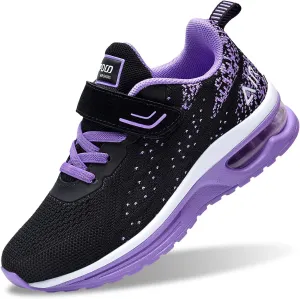 Autper Kids Air Tennis Running Shoes Memory Foam Athletic Lightweight Sports Walking Sneakers for Boys Girls (Little Kid/Big Kid)