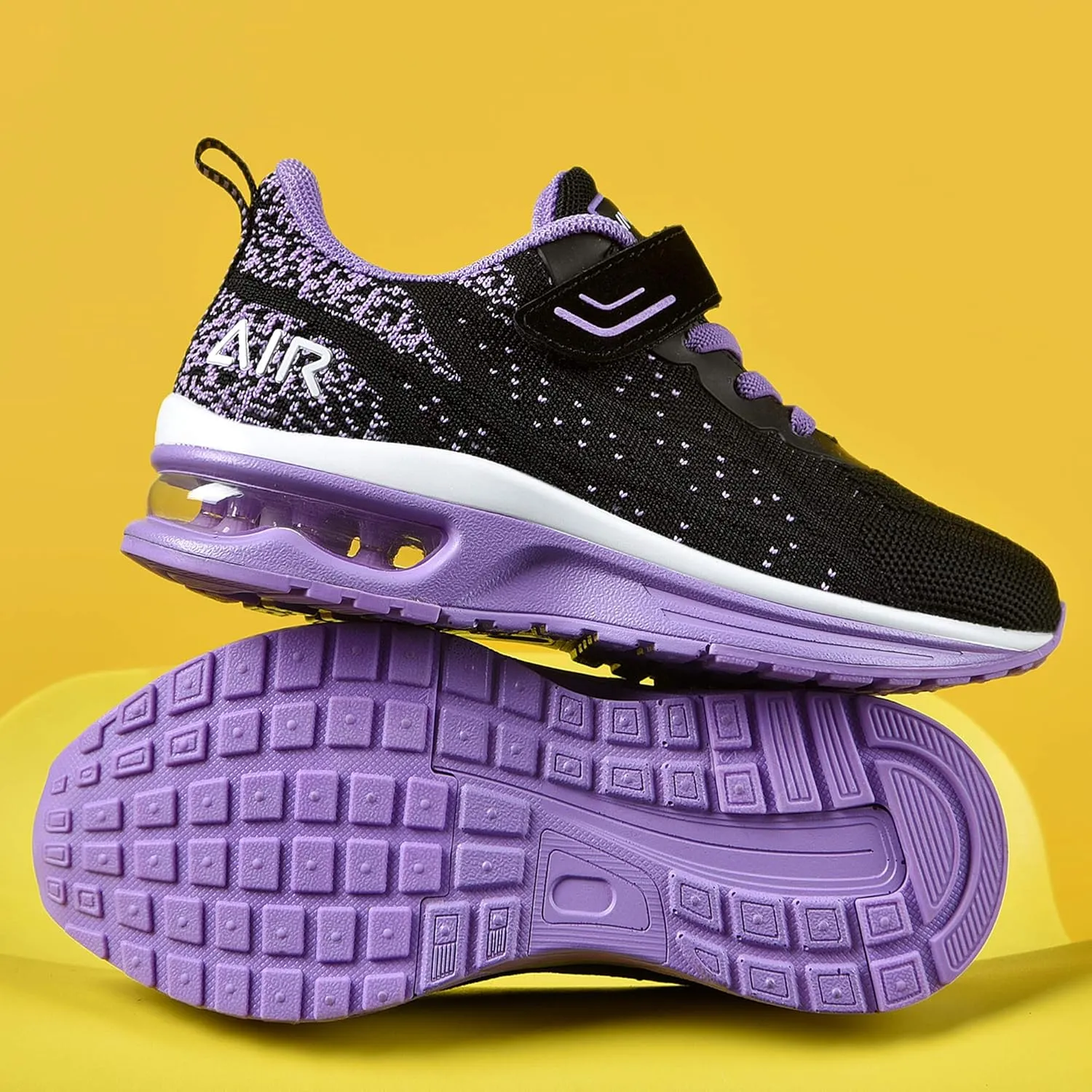 Autper Kids Air Tennis Running Shoes Memory Foam Athletic Lightweight Sports Walking Sneakers for Boys Girls (Little Kid/Big Kid)