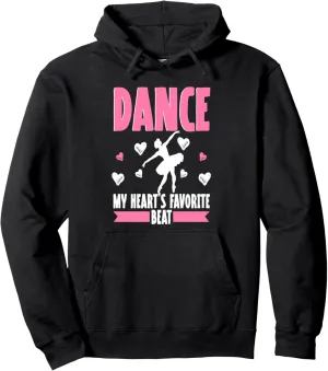 Ballet Ballerina Dancing Pointe Shoes Pirouette Women Kids Pullover Hoodie