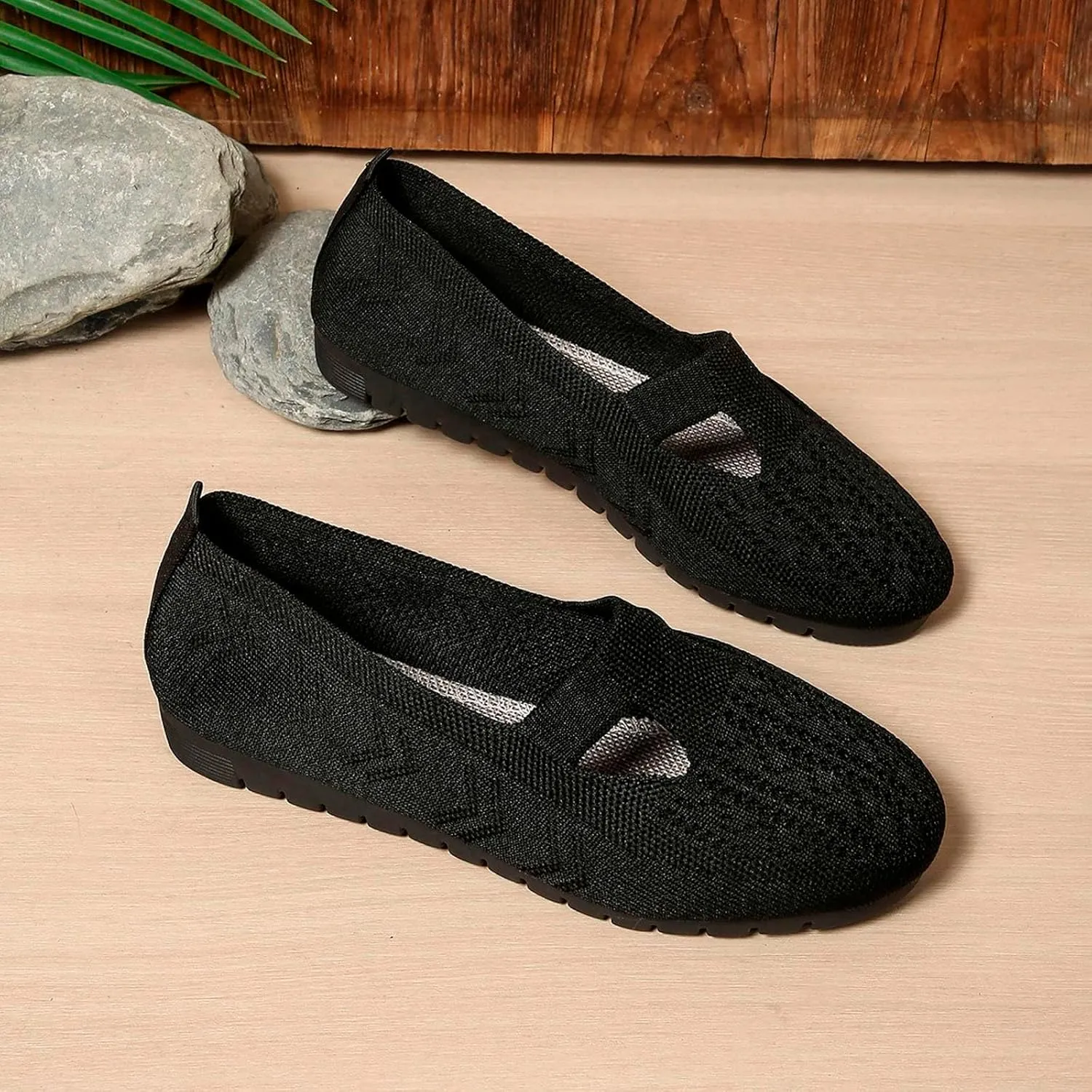 Ballet Flats Shoes for Women Wide Comfortable Round Toe Slip On Ballet Flats Casual Women's Flats for Walking Shoes