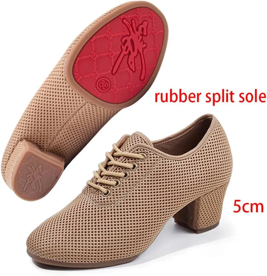 Ballroom Dance Shoes, Dancing Shoes for Ladies Female Salsa Latin Tango Practice Performance Shoes