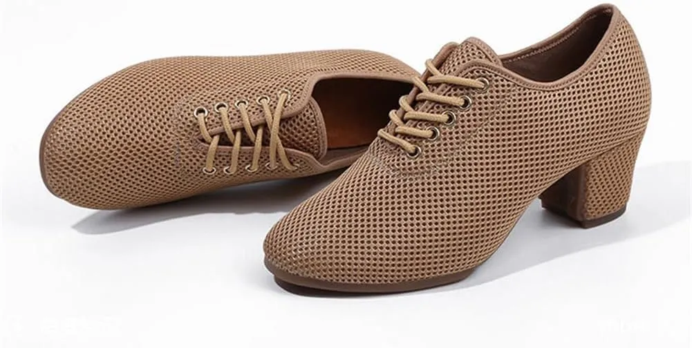 Ballroom Dance Shoes, Dancing Shoes for Ladies Female Salsa Latin Tango Practice Performance Shoes