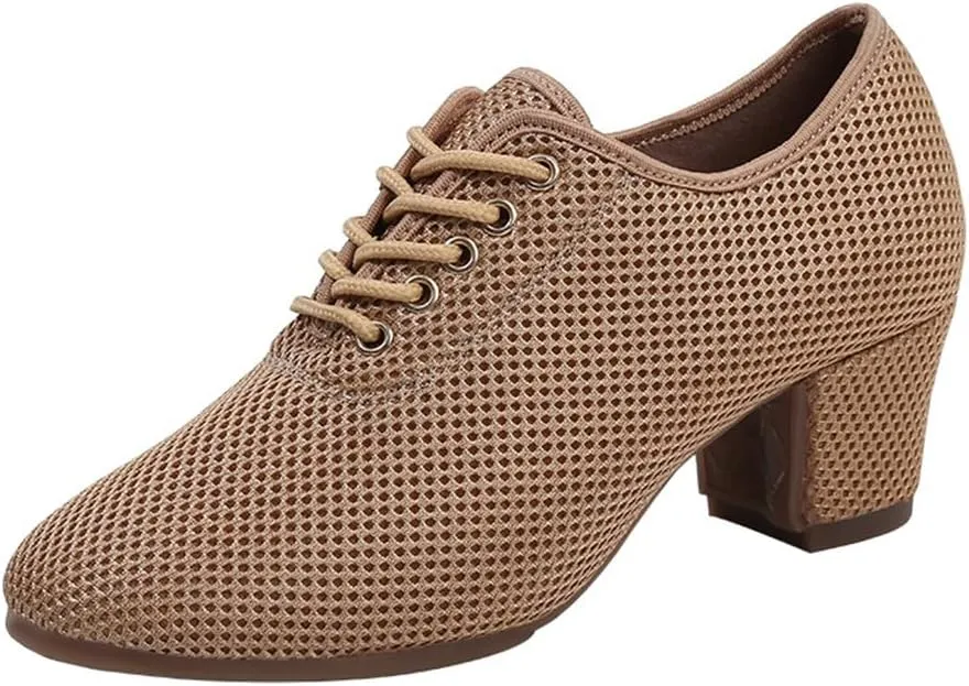 Ballroom Dance Shoes, Dancing Shoes for Ladies Female Salsa Latin Tango Practice Performance Shoes