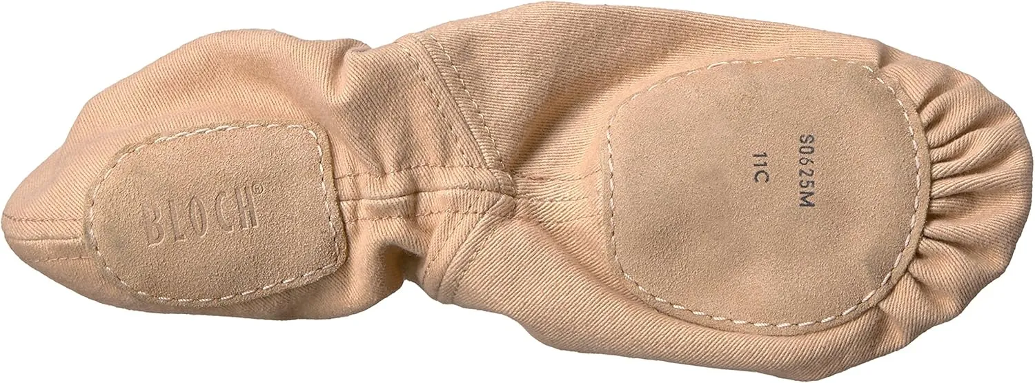 Bloch Dance Men's Synchrony Split Sole Stretch Canvas Ballet Slipper / Shoe