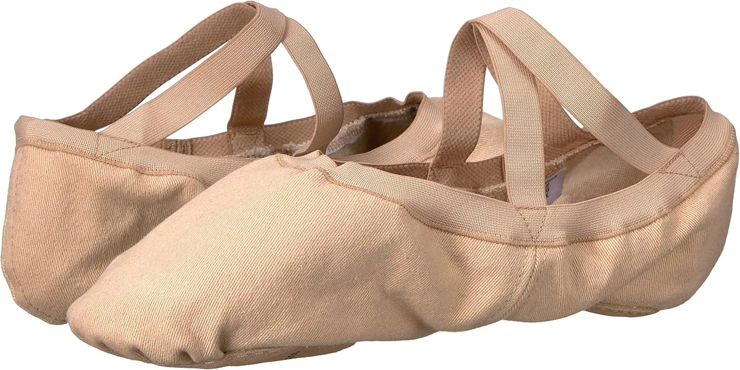 Bloch Dance Men's Synchrony Split Sole Stretch Canvas Ballet Slipper / Shoe
