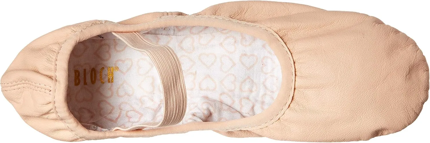 Bloch Girl's Dance Belle Full-Sole Leather Ballet Shoe/Slipper