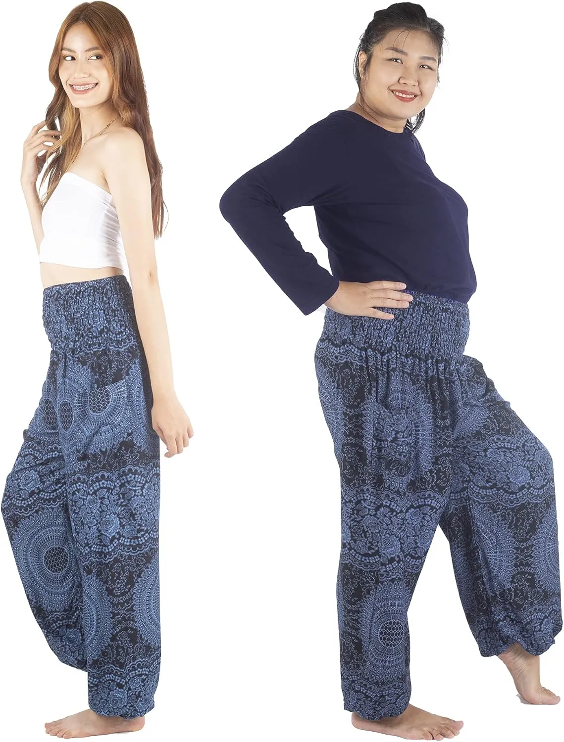 Boho Pants Harem Pants Yoga Trousers for Woman Bohemian Beach Pants