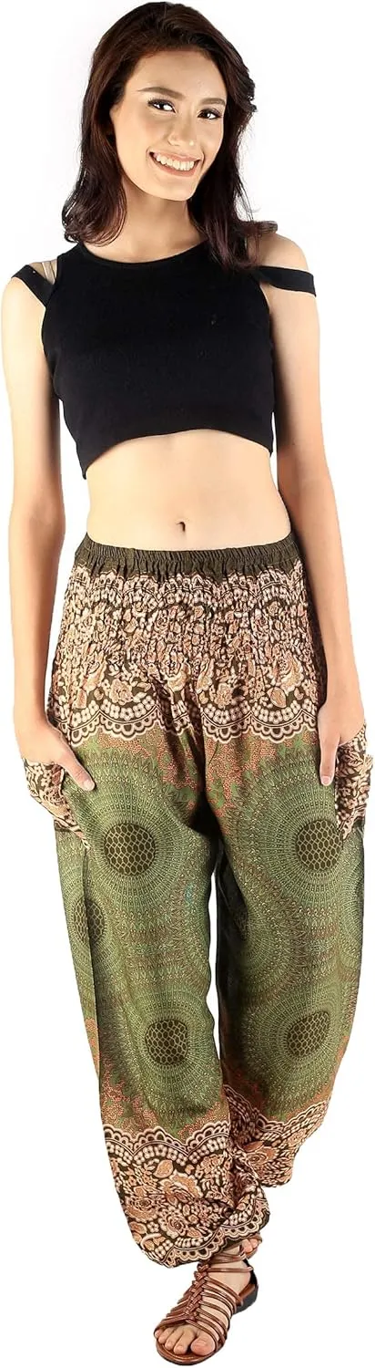 Boho Pants Harem Pants Yoga Trousers for Woman Bohemian Beach Pants