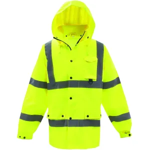 Boss 3NR60002X ANSI Type R Class 3 Heavy Duty Waterproof Breathable Jacket