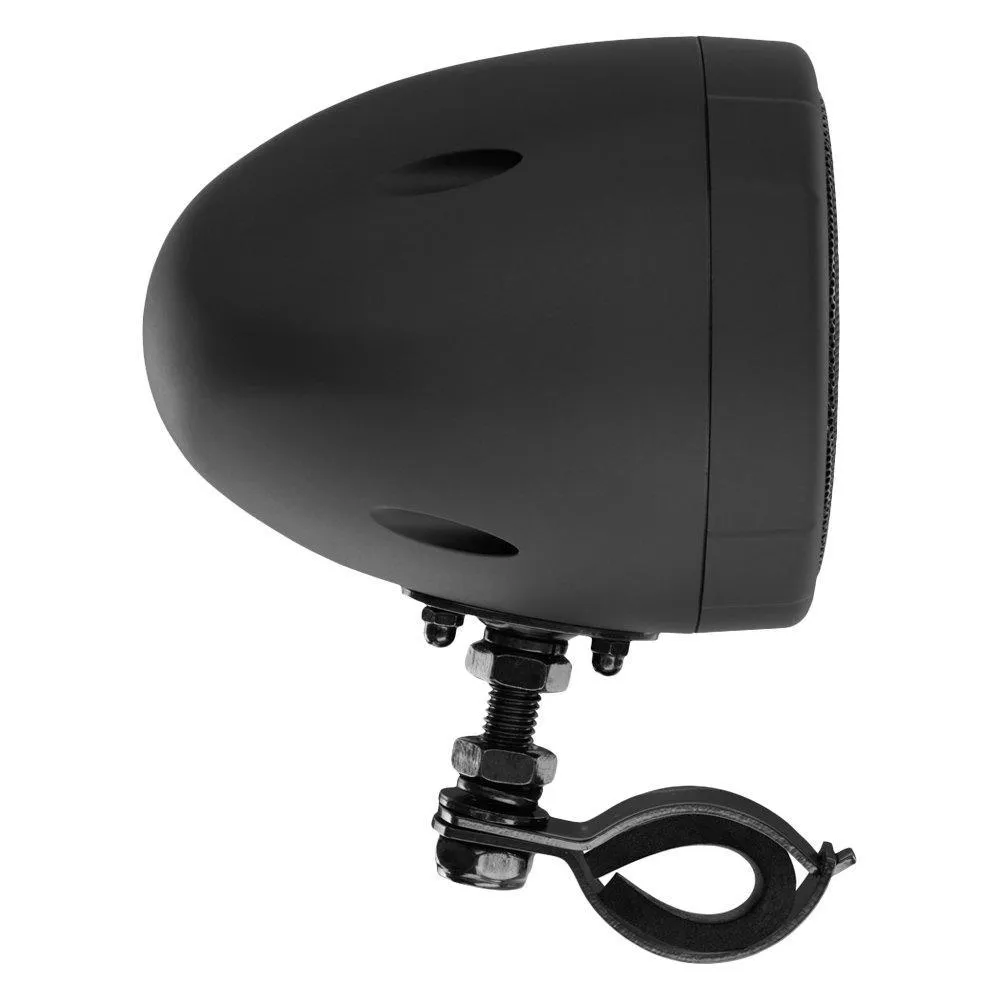 Boss Audio 3in Black 2-Channel Amplified Motorcycle/ATV 600W Weatherproof Speaker Kit
