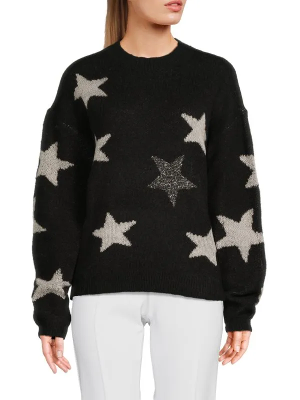Bretta Star Print Sweater