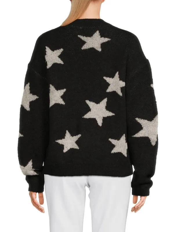 Bretta Star Print Sweater