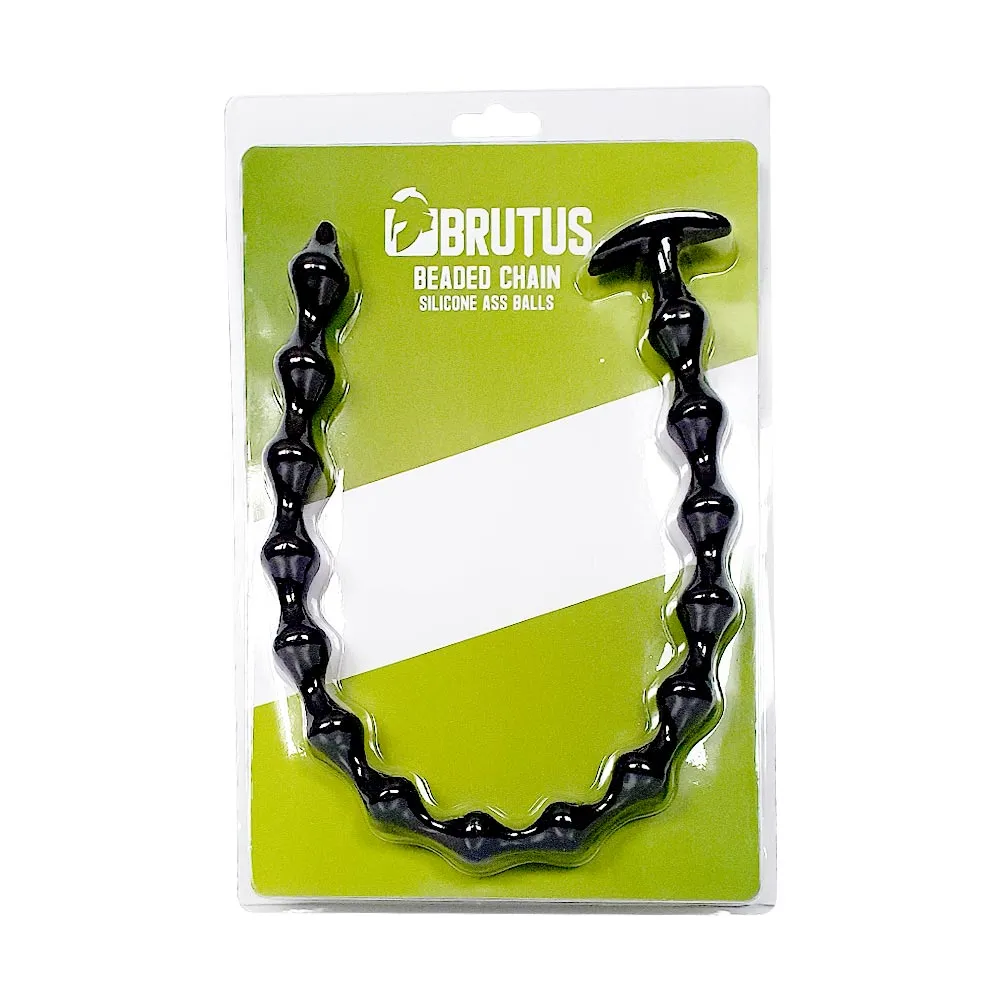 Brutus Silicone Ass Balls Beaded Chain