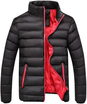 Bubble Coat Men Puffer Winter Warm Slim Fit Thick Down Coat Casual Jacket Outerwear Top Men Jackets Winter