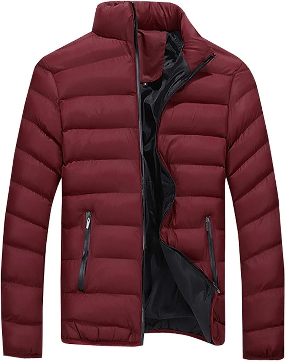 Bubble Coat Men Puffer Winter Warm Slim Fit Thick Down Coat Casual Jacket Outerwear Top Men Jackets Winter