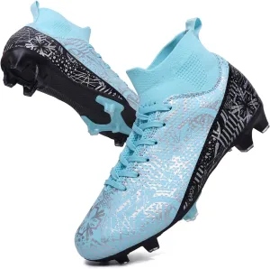CBUSTER Soccer Cleats Mens Women Indoor Outdoor Soccer Shoes for Big Boy AG/FG
