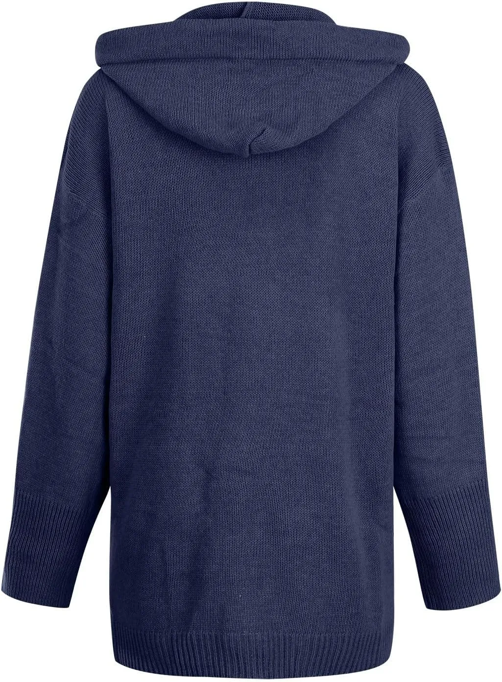 ChicCrate Women's Knit Open Front Cardigan Sweaters 2025 Fall Winter Clothes Long Sleeve Solid Color Jackets Trendy Outwear