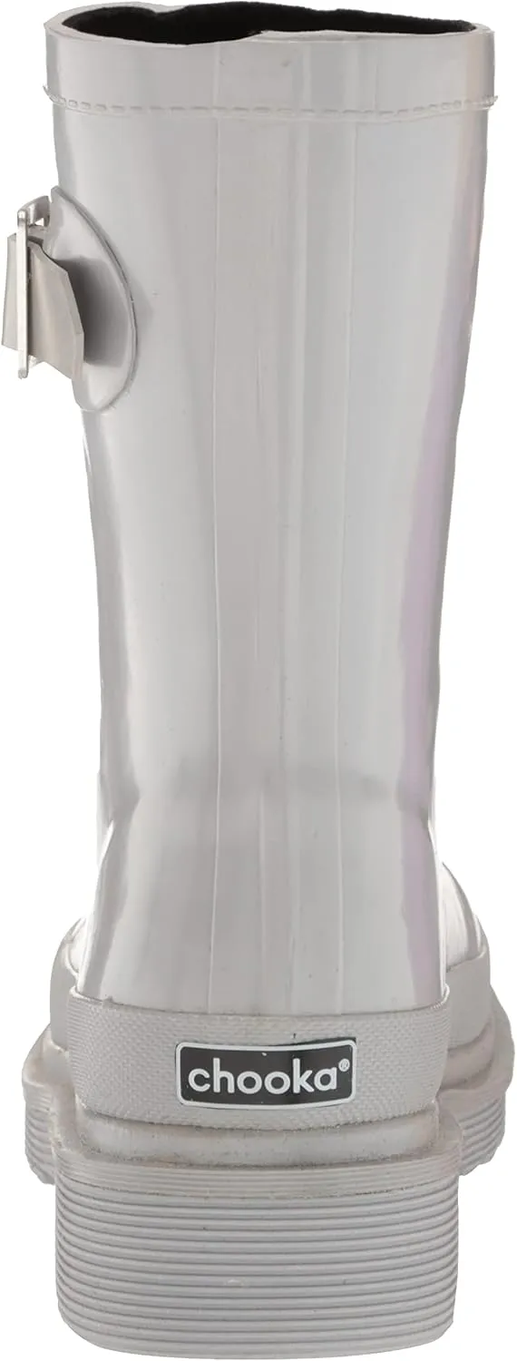 Chooka Girl's Contemporary Waterproof Mid Height Rain Boot