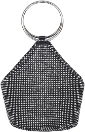 Clutch Purses for Women Rhinestone Evening Bag Handbags Sparkly Evening Clutch Top Handle Bags for Party Prom Wedding
