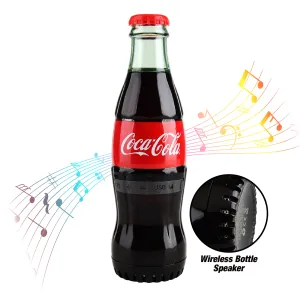 Coca-Cola/Diet Coke Bottle Shape Bluetooth Speaker With Bluetooth 5.0 Technology, AUX Port, Loud and Bass Sound, Portable Wireless, Long Playtime, TWS Pairing For Outdoor & Indoor Activities | Portable Speaker