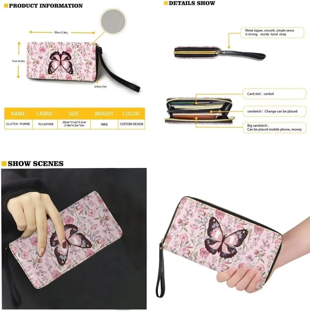 Coldinair 3PCS Custom Tote Handbags for Women Ladies,Handle Bags Wallet Purse Set Leather Shoulder Bags Tote Purse