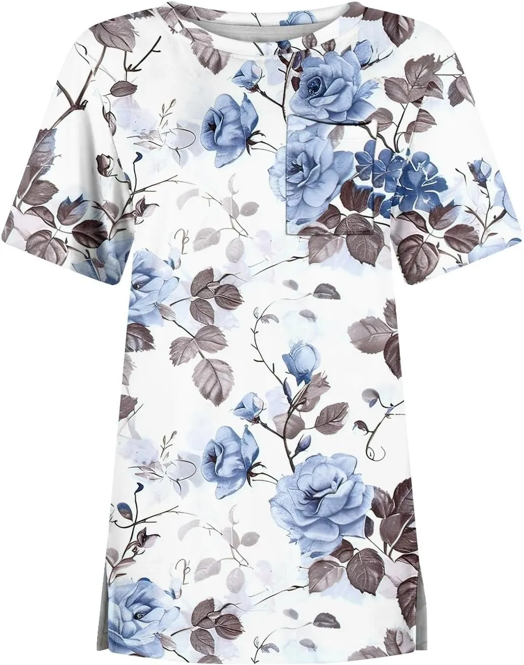 COTECRAM Summer Tops for Women 2025 Casual Crewneck Short Sleeve T-Shirts Loose Fit Dressy Blouses Western Boho Graphic Tees