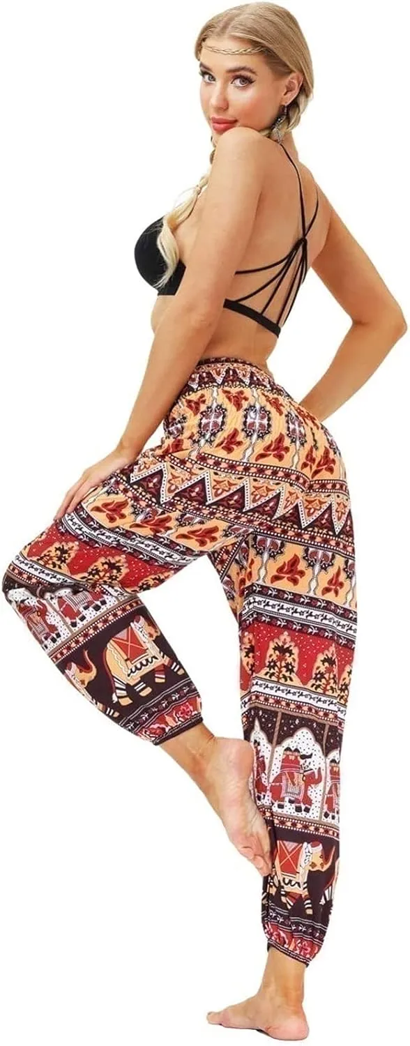 CRMY Harem Pants Women Patchwork Bloomers Summer Pants Yoga Pants Women Pants Sweatpants