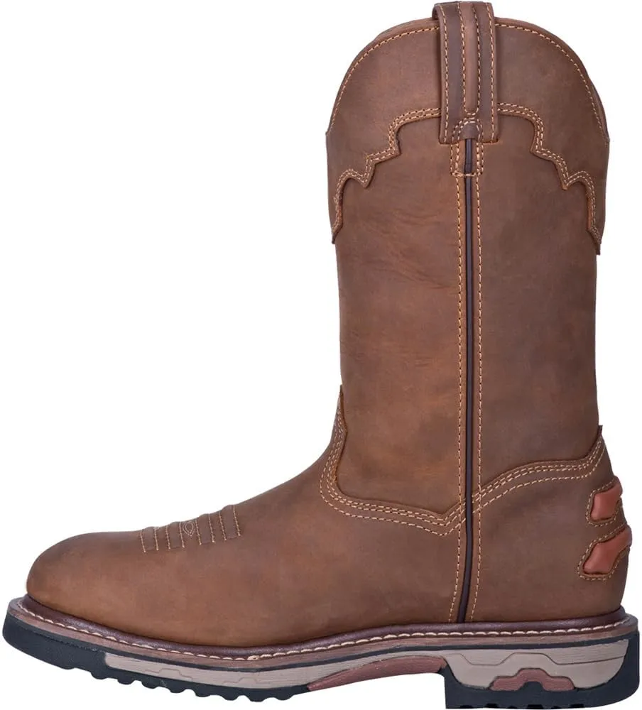 Dan Post Mens Journeyman Waterproof Work Safety Shoes Casual - Brown