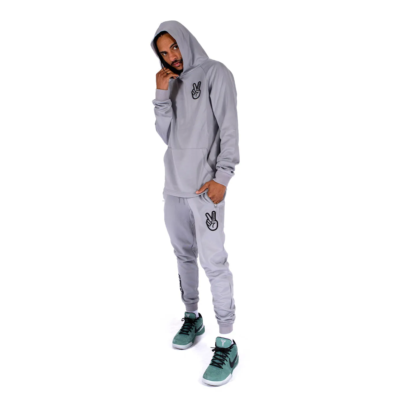 Deuce Athletic Hoodie | Grey