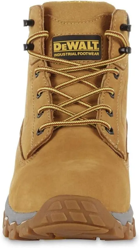 DEWALT Men's 6" Halogen Steel Toe Work Boot (9 M US, Wheat)