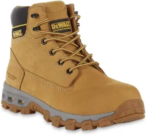 DEWALT Men's 6" Halogen Steel Toe Work Boot (9 M US, Wheat)